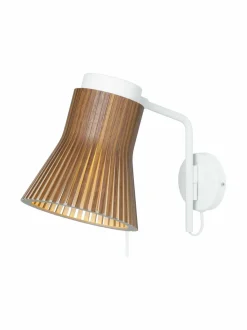 Seinävalaisimet<Secto Design Petite -varrellinen seinävalaisin suoralla seinäkiinnityksellä WALNUT