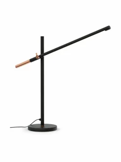 Pöytävalaisimet<Design by Grönlund Piano-pöytävalaisin 60 cm MUSTA/KUPARI