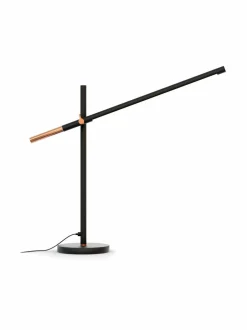 Pöytävalaisimet<Design by Grönlund Piano-pöytävalaisin 60 cm MUSTA/KUPARI