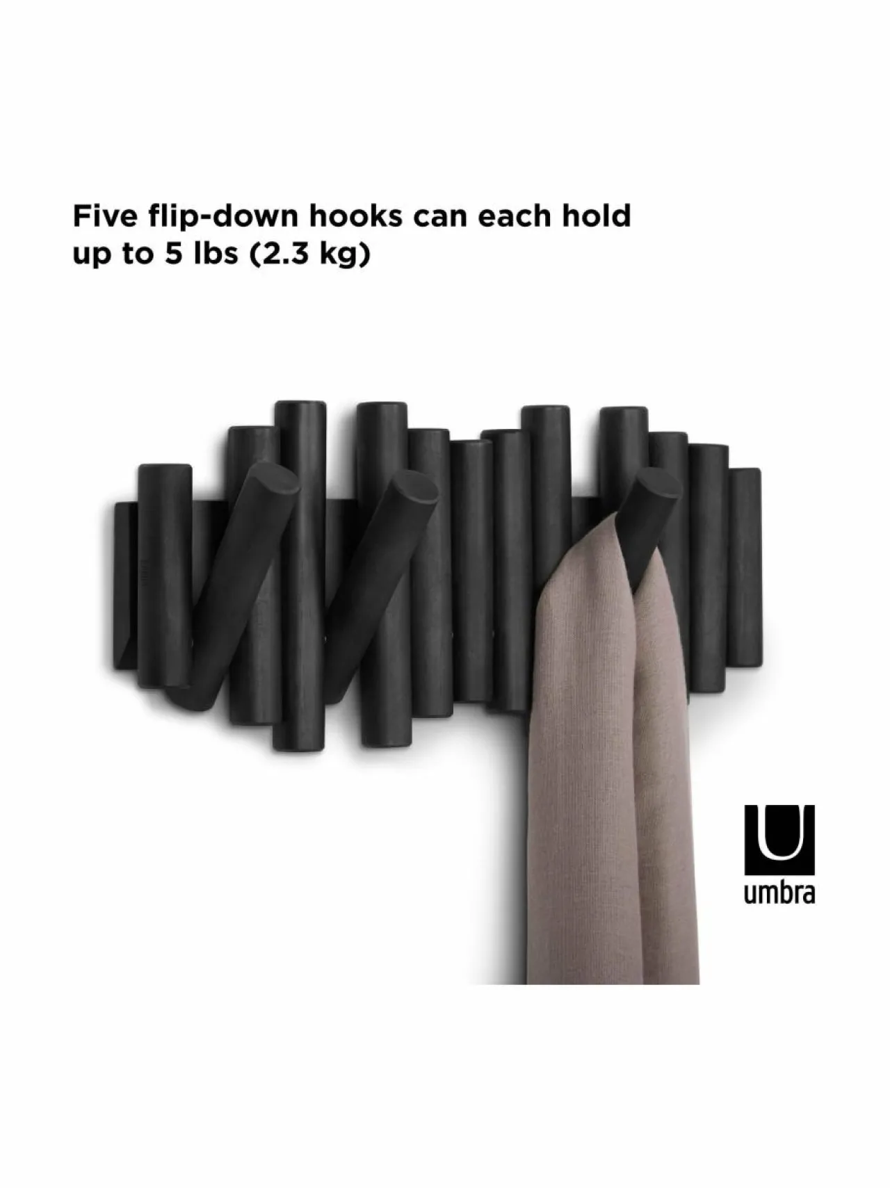 Umbra Picket Rail Hook -naulakko^ Naulakot & Koukut