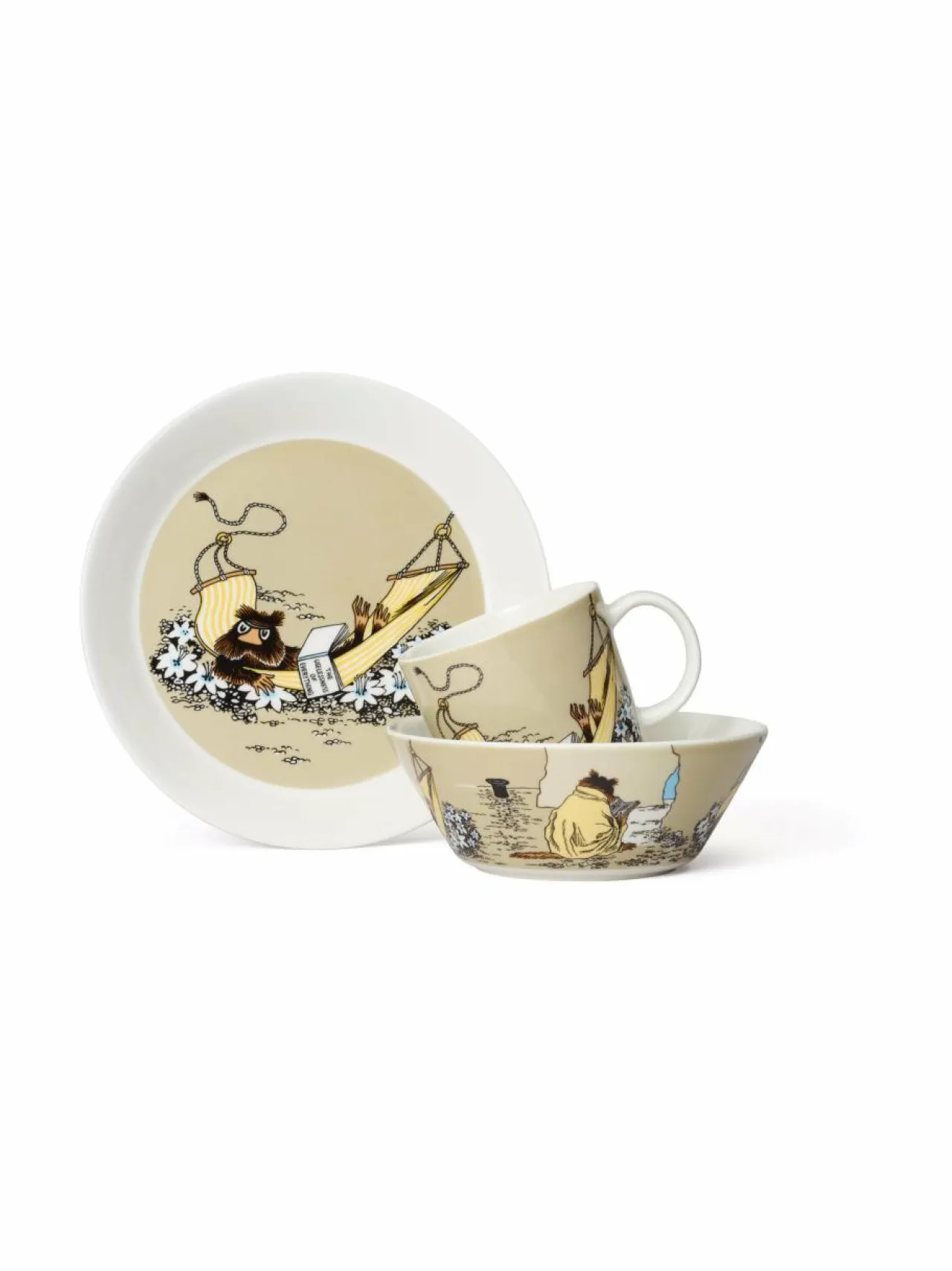 Mukit & Kupit & Asetit<Moomin Arabia Piisamirotta-muki 0.3 l BEIGE