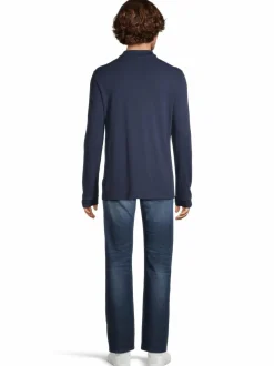Paidat<Lacoste Pikeepaita 166 NAVY BLUE