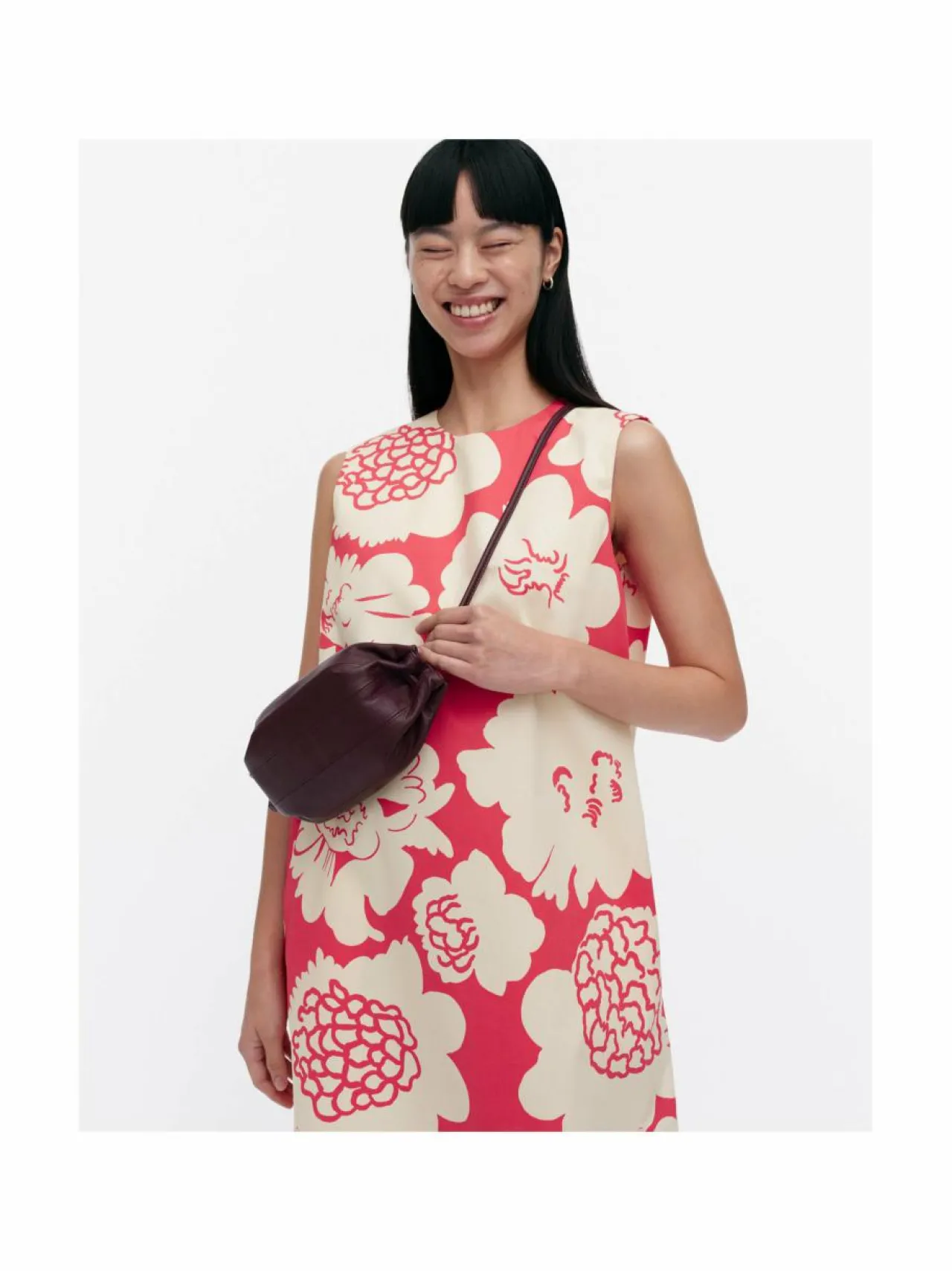 Olkalaukut<Marimekko Pikku Karla -olkalaukku 380 WINE RED