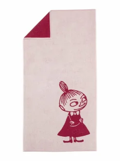 Kylpyhuonetekstiilit<Moomin Arabia Pikku Myy -luomupuuvillapyyhe, 70 x 140 cm PINK