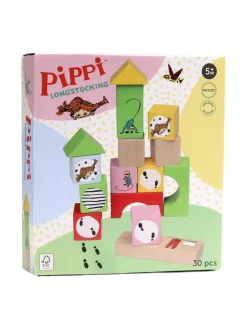 PIPPI Rakennuspalikat, 30 kpl^ Nuket & Nuken Tarvikkeet