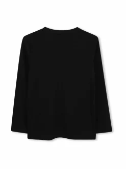Pitkähihaiset Trikoopaidat<Hugo Boss Pitkähihainen paita 09B BLACK