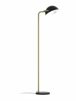 Lattiavalaisimet<Design by Grönlund Pivo-lattiavalaisin, 154 cm BLACK / BRASS