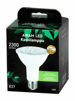 Lamput<Airam Plant Led 10W PAR30 E27 -lamppu VALKOINEN
