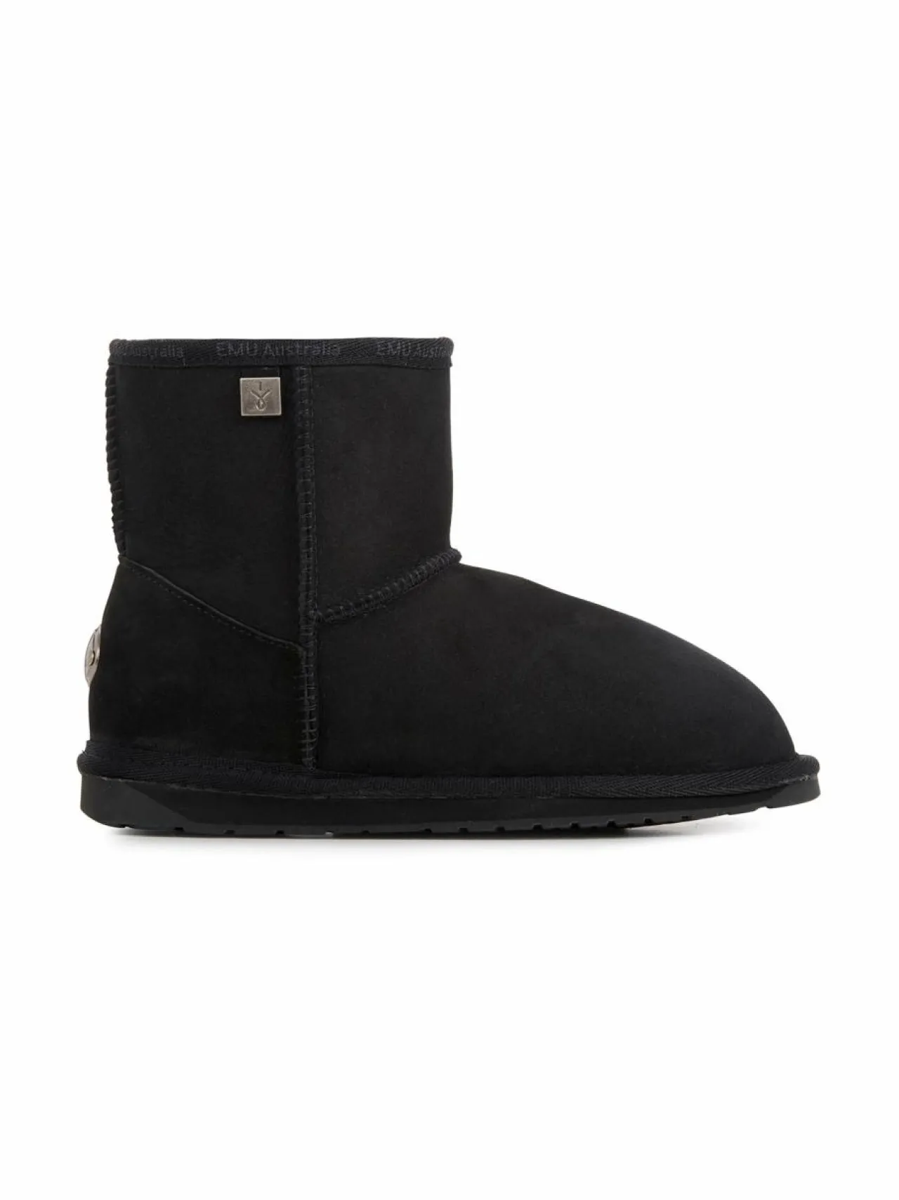 Nilkkurit<EMU Australia Platinum Stinger Slim Mini - vettähylkivät nahkanilkkurit BLAK BLACK