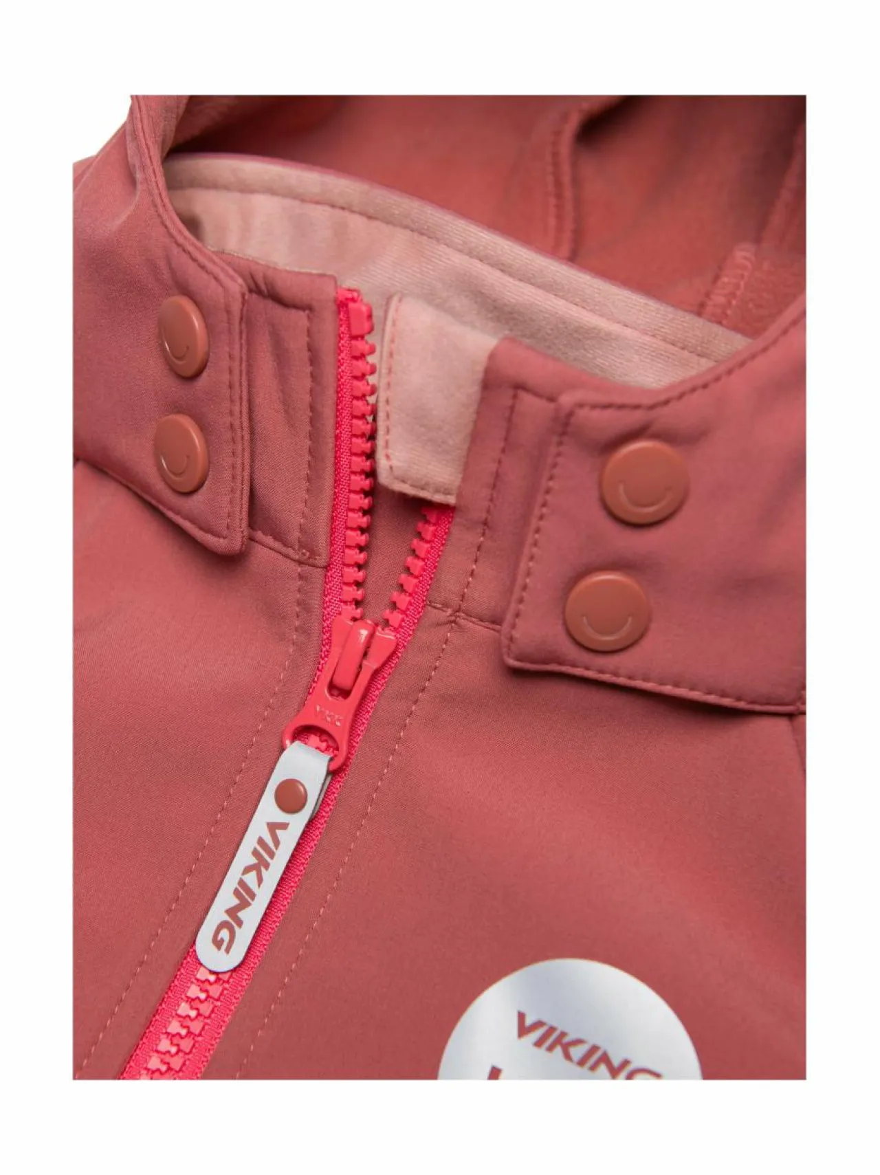 Ulkoiluvaatteet<Viking Play Softshell -takki 9 PINK