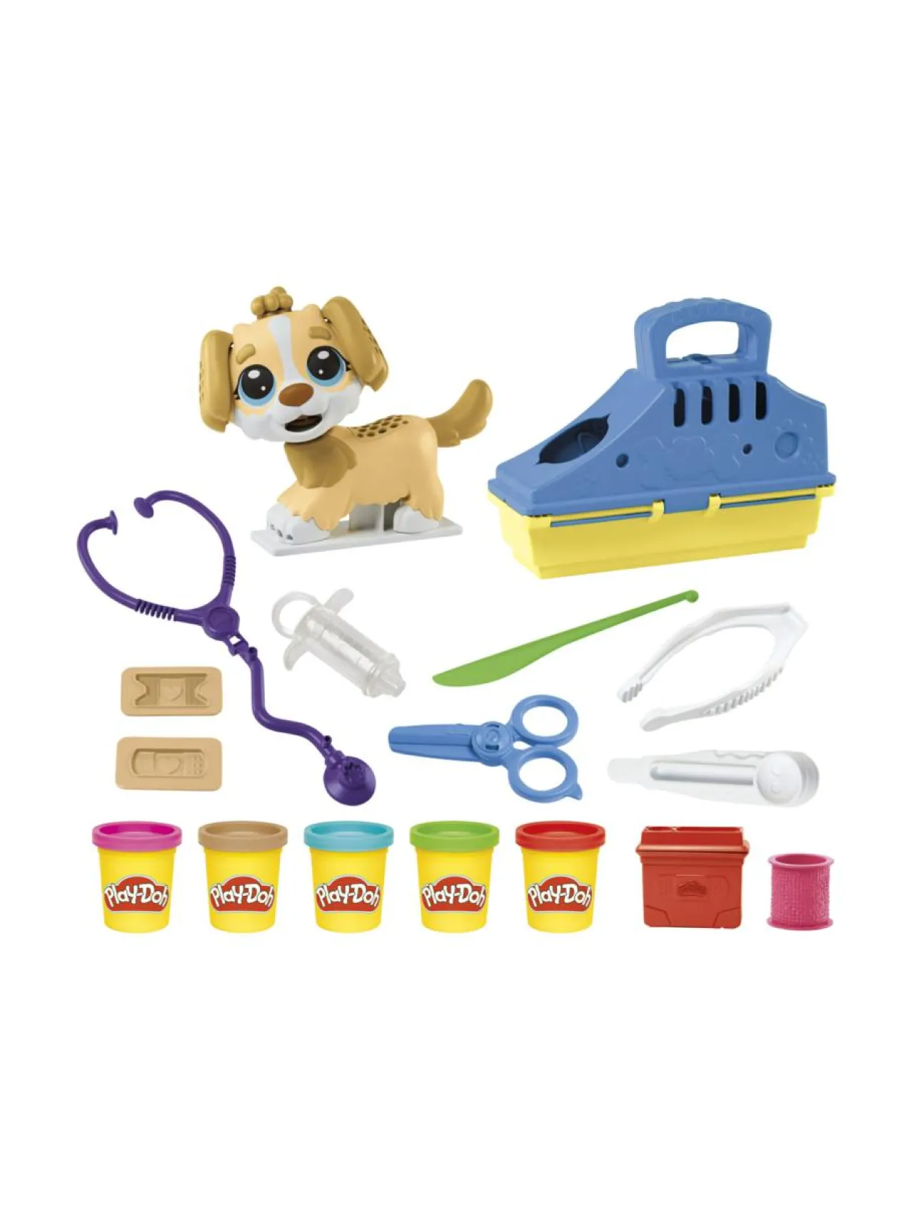 Luovuus & Oppiminen<PLAY-DOH Leikkisetti Eläinlääkäri Care N Carry Vet