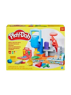 PLAY-DOH Leikkisetti Työkalupenkki Naulaa ja leimaa^ Luovuus & Oppiminen