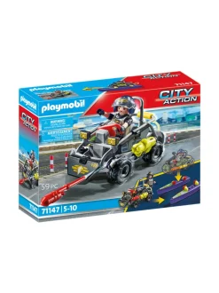 Rakennussarjat<PLAYMOBIL CITY ACTION Tactical Unit maastokelpoinen neliveto 71147