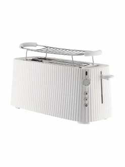 Leivänpaahtimet<Alessi Plisse XL -leivänpaahdin WHITE