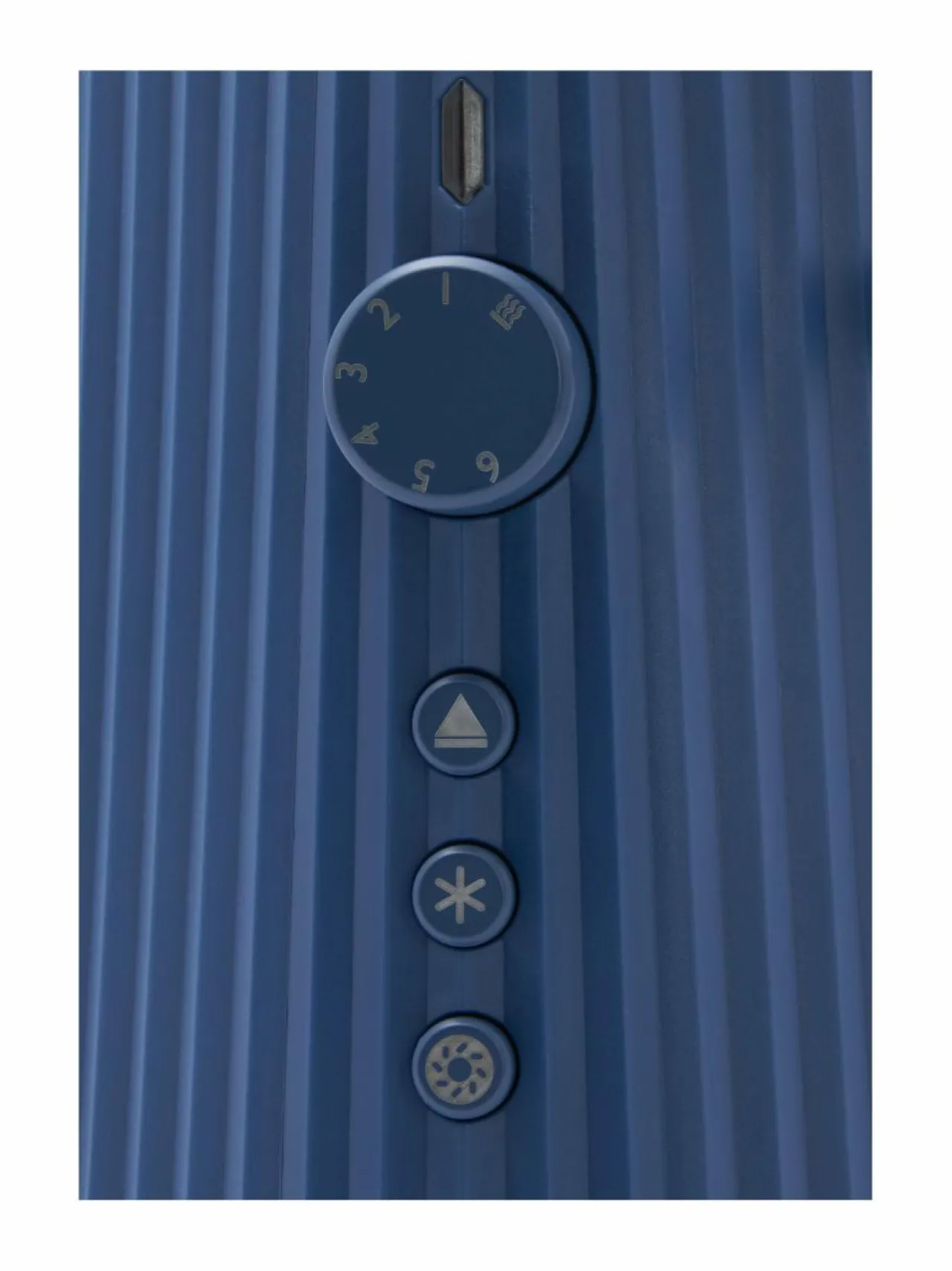 Leivänpaahtimet<Alessi Plisse-leivänpaahdin BLUE