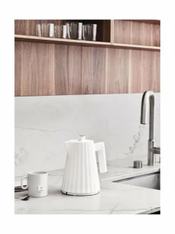 Kahvin- & Vedenkeittimet<Alessi Plissé-vedenkeitin 1 l WHITE