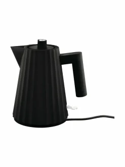 Kahvin- & Vedenkeittimet<Alessi Plissé-vedenkeitin 1 l BLACK