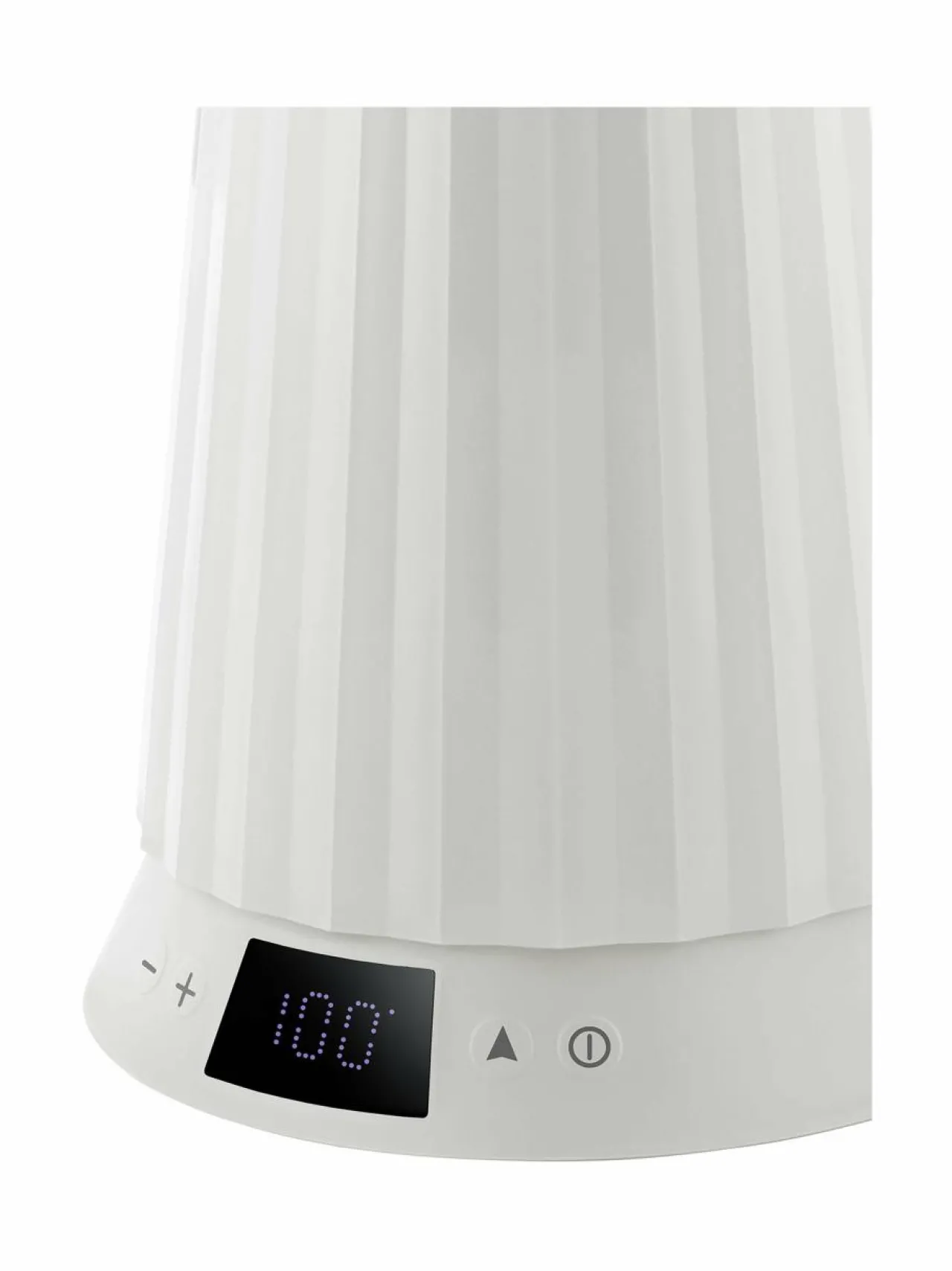 Kahvin- & Vedenkeittimet<Alessi Plissé-vedenkeitin lämpötilansäädöllä 1,7 l W WHITE