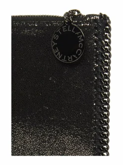 Pikkulaukut<Stella McCartney Pochette Shiny -olkalaukku 1111 RUTHENIUM