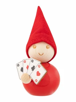 Muut Joulukoristeet<Aarikka Pokerface-tonttu C600 RED