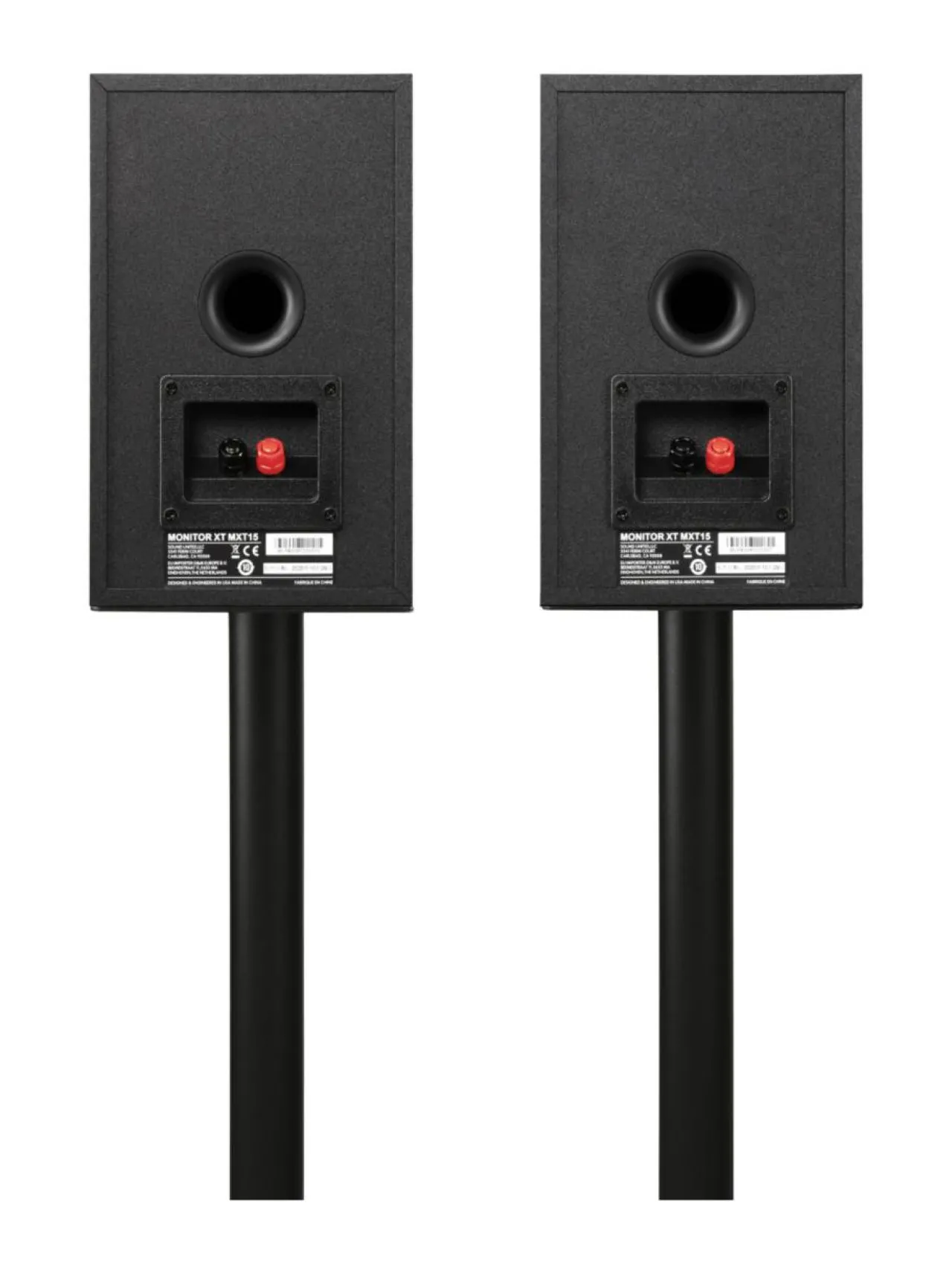 Audio<Polk Audio MXT15 hyllykaiuttimet, musta