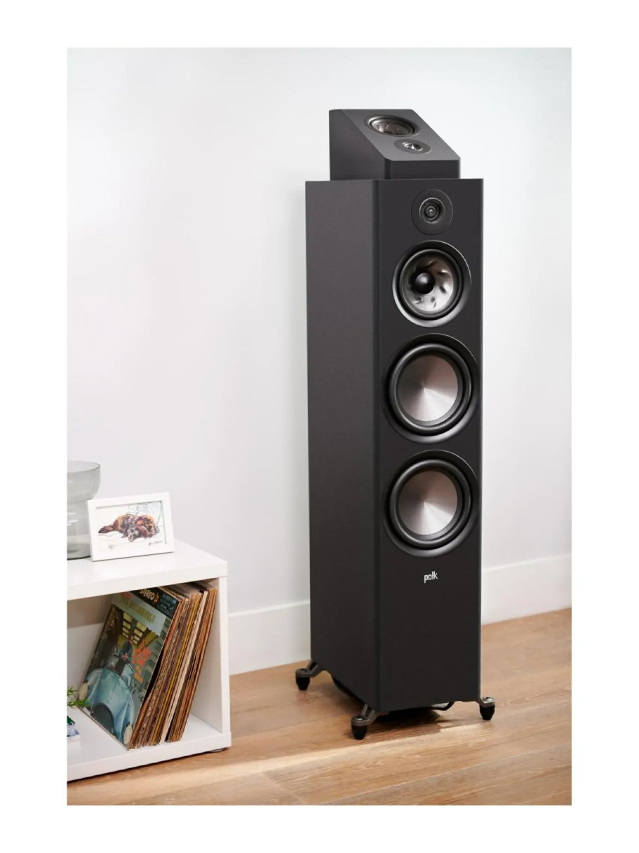 Audio<Polk Audio R900 Atmos korkeuskaiutinpari, musta