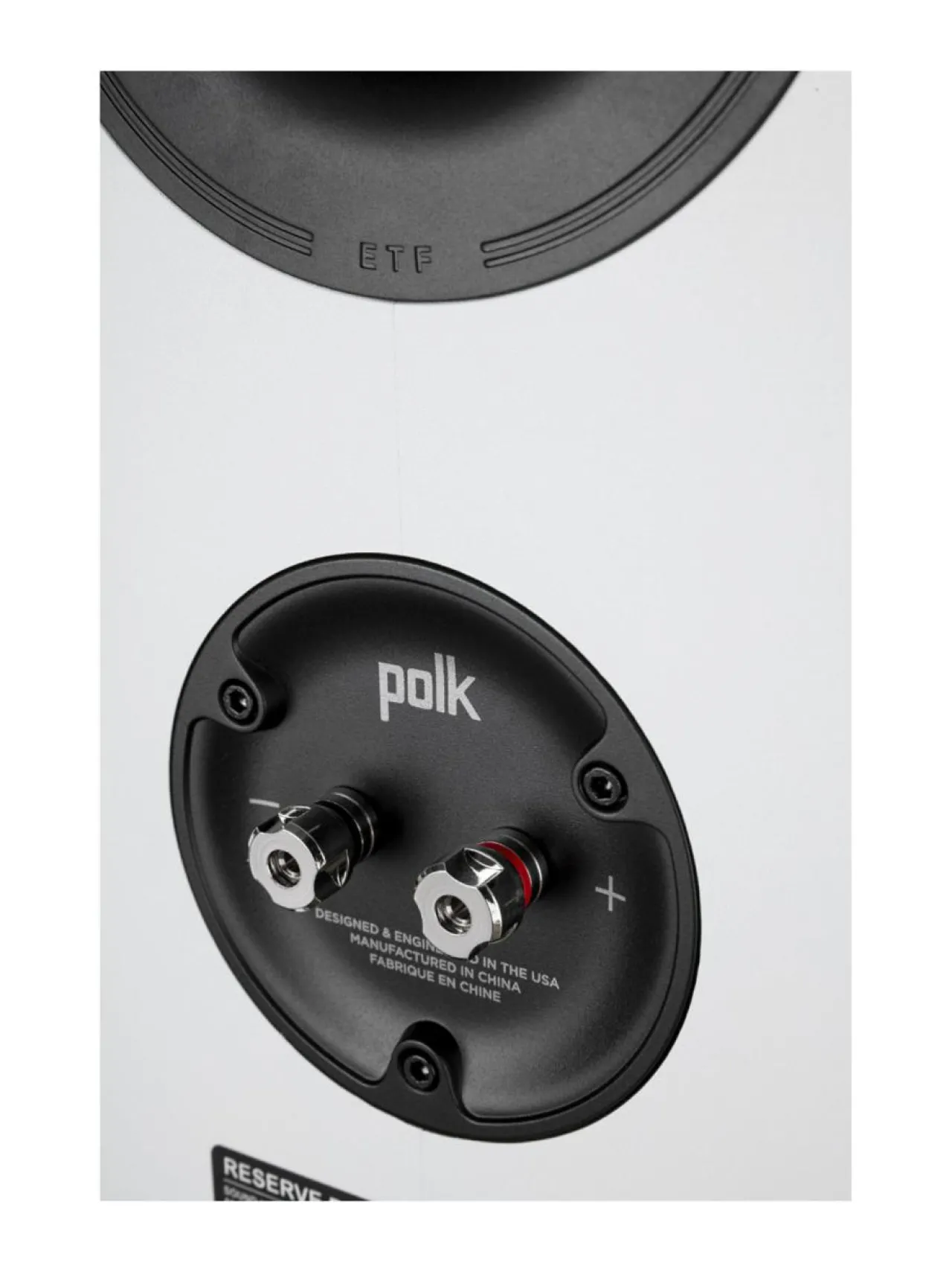 Audio<Polk Audio R100 jalustakaiutinpari, valkoinen