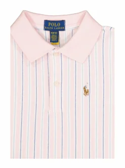 Pitkähihaiset Trikoopaidat<Polo Ralph Lauren Polo-pikeepaita LIGHT PINK STRIPE
