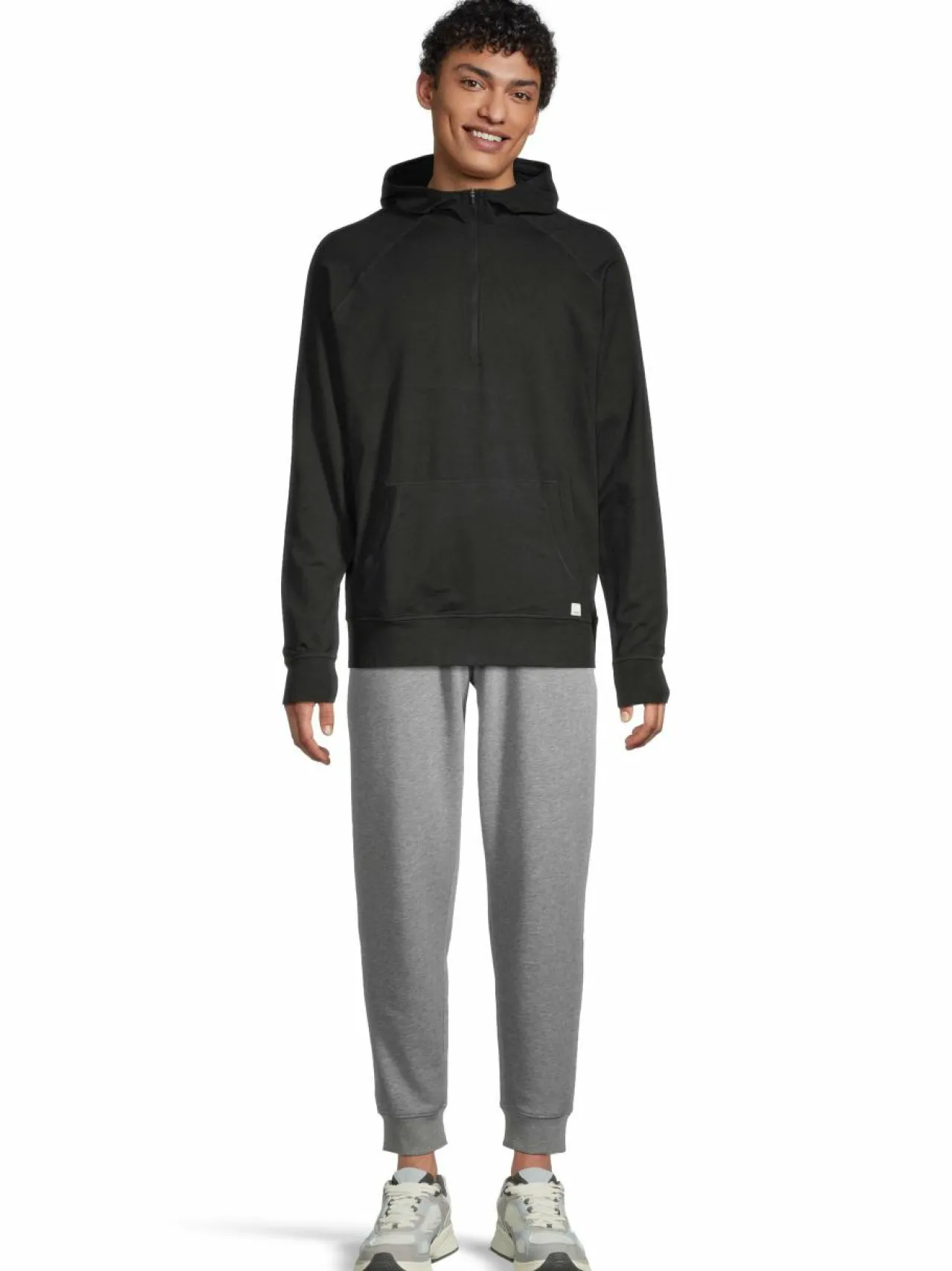 Paidat, Hupparit & Colleget<Vuori Ponto Performance 1/2 Zip -huppari HBK BLACK HEATHER