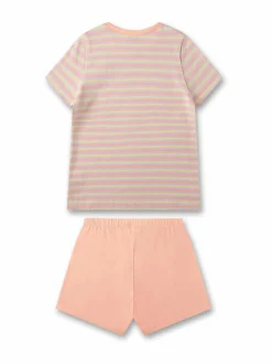 Yöasut & Kylpytakit<Sanetta Poodle Motif -pyjamasetti 2148 PEACH PEARL