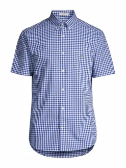 GANT Poplin Gingham Regular Fit -kauluspaita^ Paidat