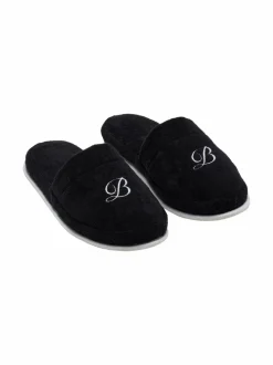 Kylpyhuonetekstiilit<Balmuir Portofino-tohvelit 119 BLACK