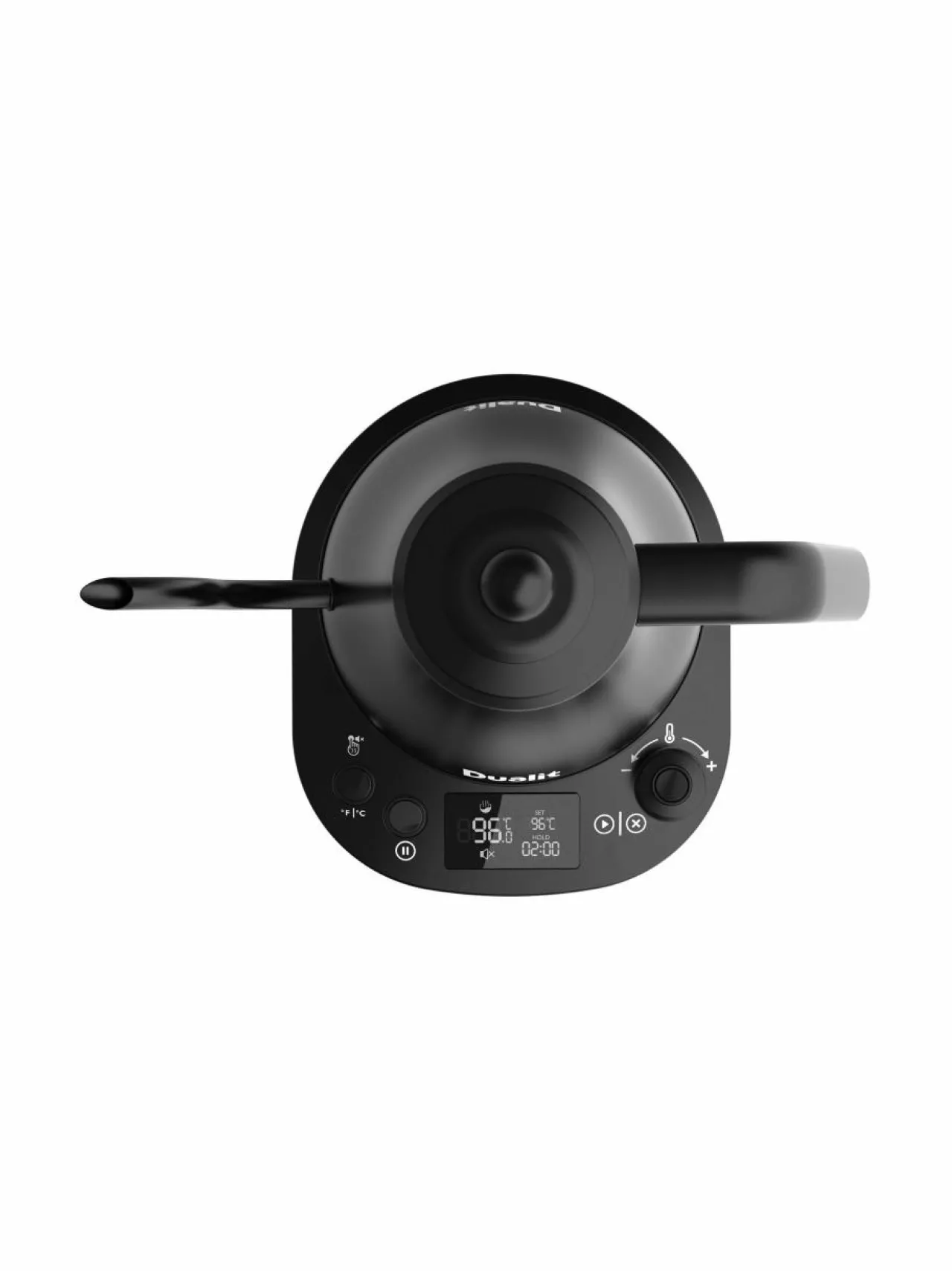 Kahvin- & Vedenkeittimet<Dualit Pour Over -vedenkeitin 0,8 l BLACK