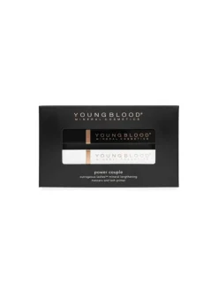 Youngblood Power Couple -ripsiväri ja ripsivärin pohjustustuote 2x8,3ml^ Meikkipakkaukset