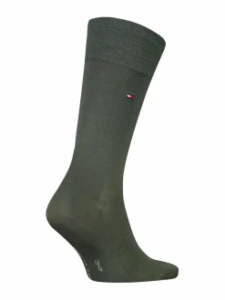 Sukat<Tommy Hilfiger Premium Wool -nilkkasukat 006 UNIFORM GREEN