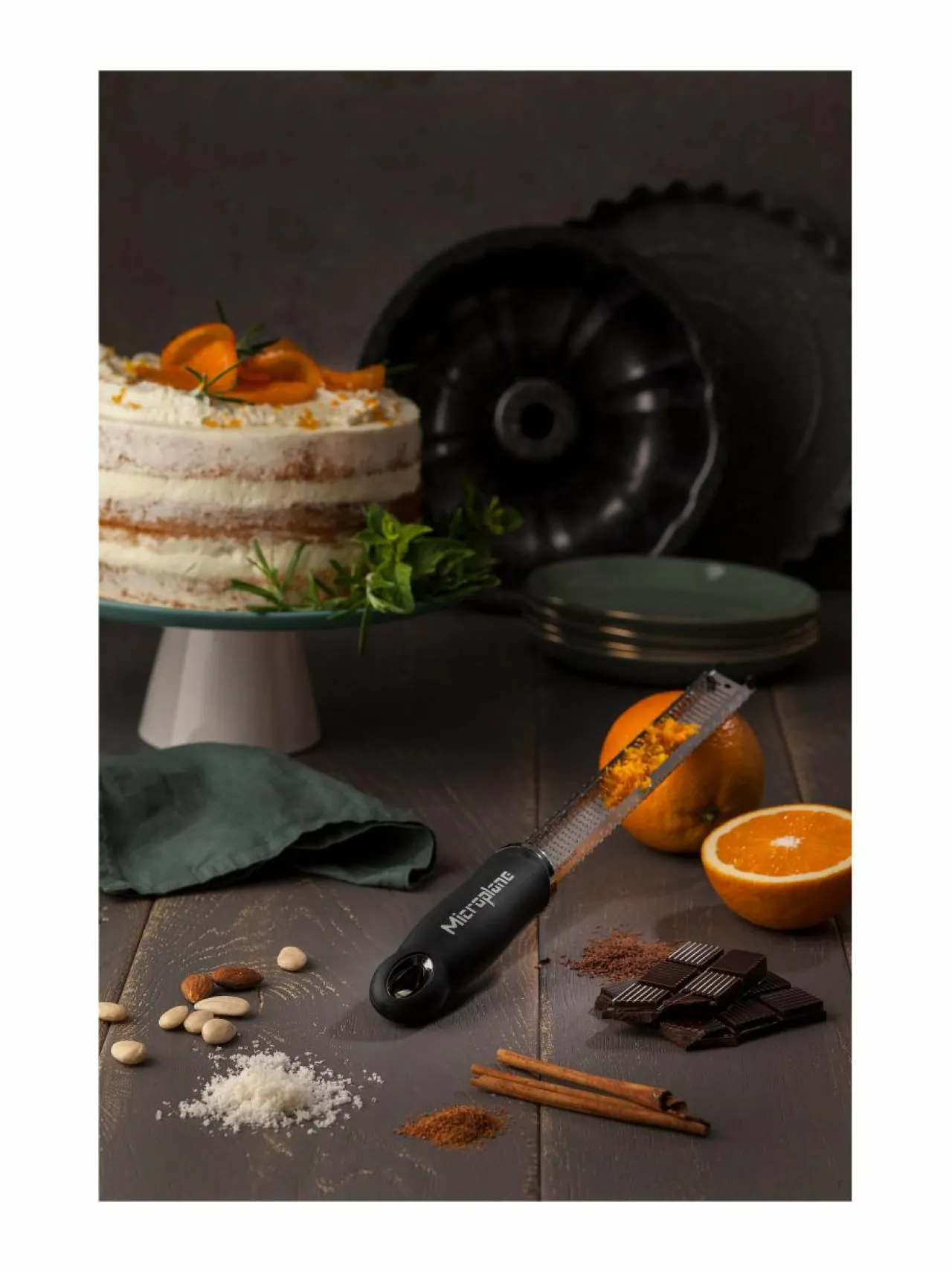 Keittiötarvikkeet<Microplane Premium-raastin MUSTA