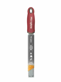 Keittiötarvikkeet<Microplane Premium-raastin POMEGRANATE RED
