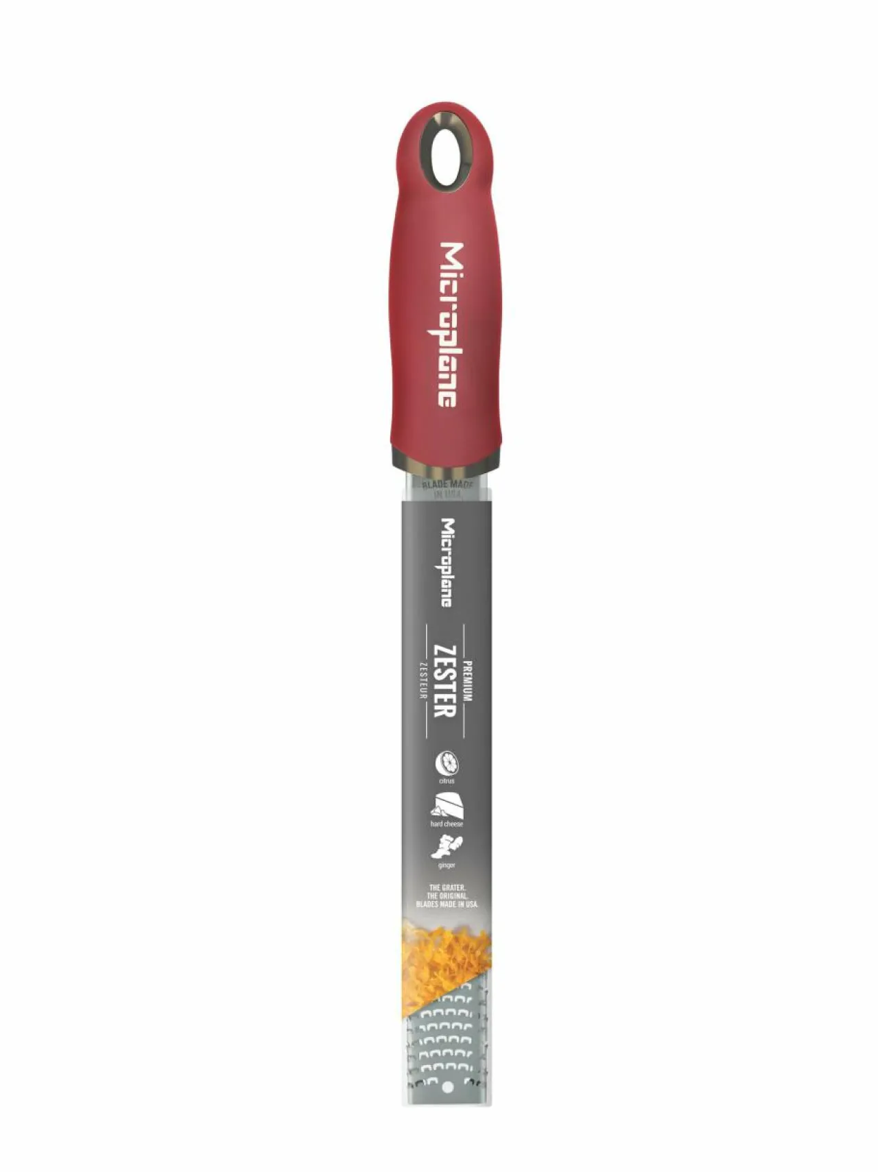 Keittiötarvikkeet<Microplane Premium-raastin POMEGRANATE RED