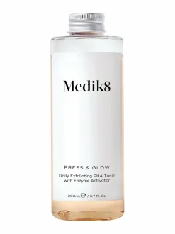Medik8 Press & Glow Refill -kasvovesi, täyttöpakkaus 200ml^ Kasvojenhoito