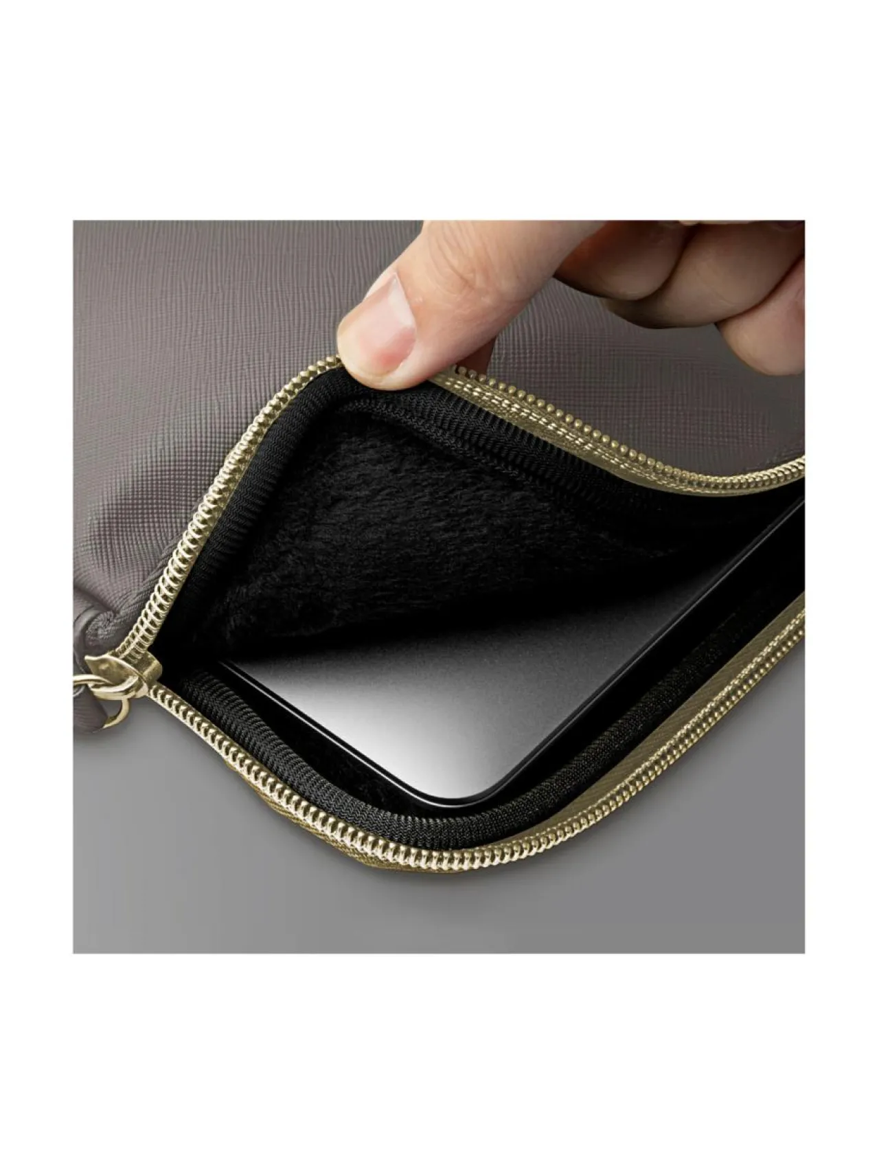 Laut PRESTIGE MacBook 13'' -suoja - Taupe^ Tietokonelaukut