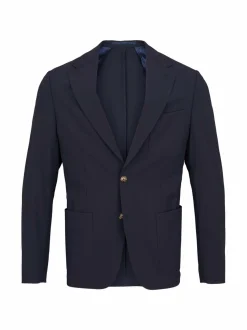 Bleiserit<SAND Copenhagen Prince-bleiseri 590 DARK NAVY BLUE