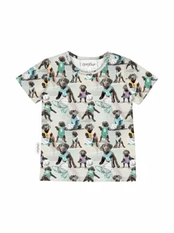 T-Paidat|T-Paidat<Gugguu Print Relax t-paita BASKETBALLDOGS