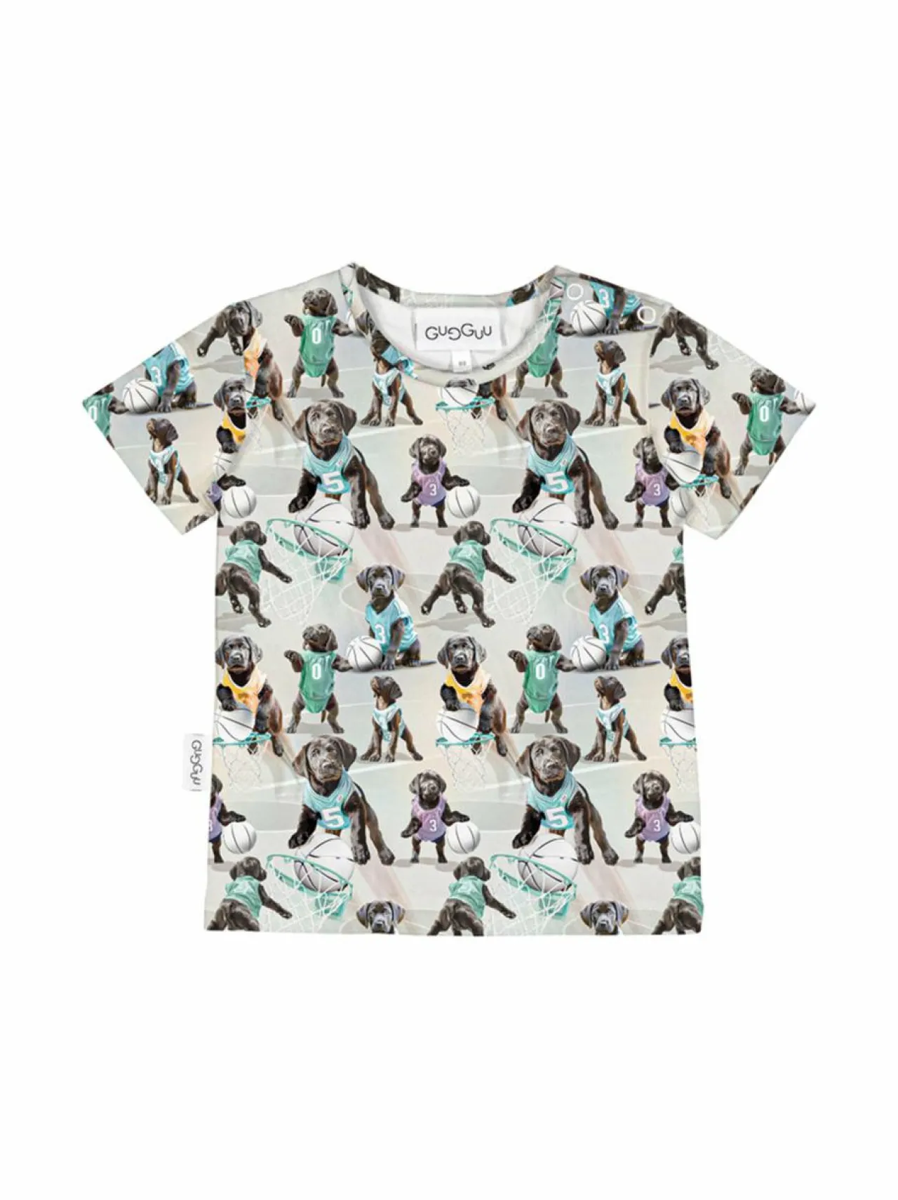 T-Paidat|T-Paidat<Gugguu Print Relax t-paita BASKETBALLDOGS