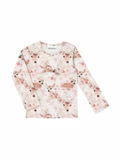 Gugguu Print Shirt -trikoopaita^ Pitkähihaiset Trikoopaidat