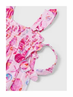 Mekot & Hameet<Mayoral Printtimekko MAGENTA 46