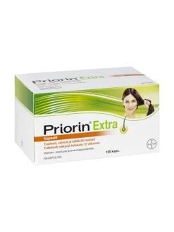 Priorin EXTRA 120 Kaps.^ Apteekin Terveystuotteet