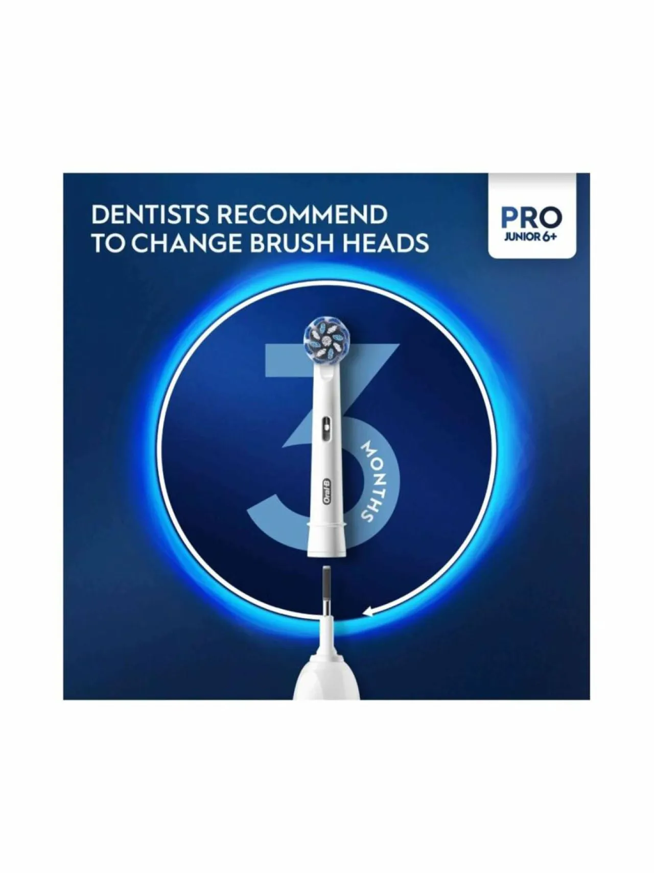 Oral-B PRO3 Junior Frozen -sähköhammasharja^ Hampaidenhoito