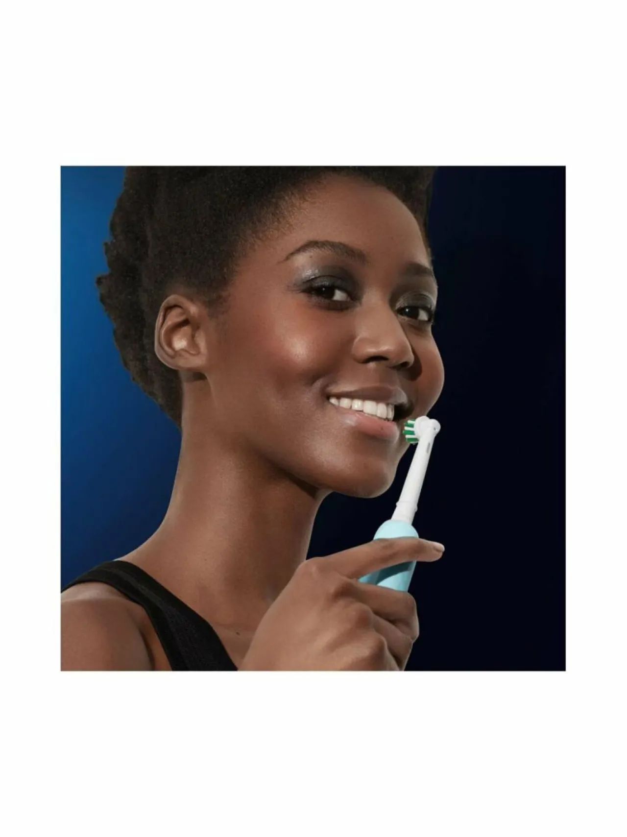 Hampaidenhoito<Oral-B PRO1- sähköhammasharja + matkakotelo TURQUOISE