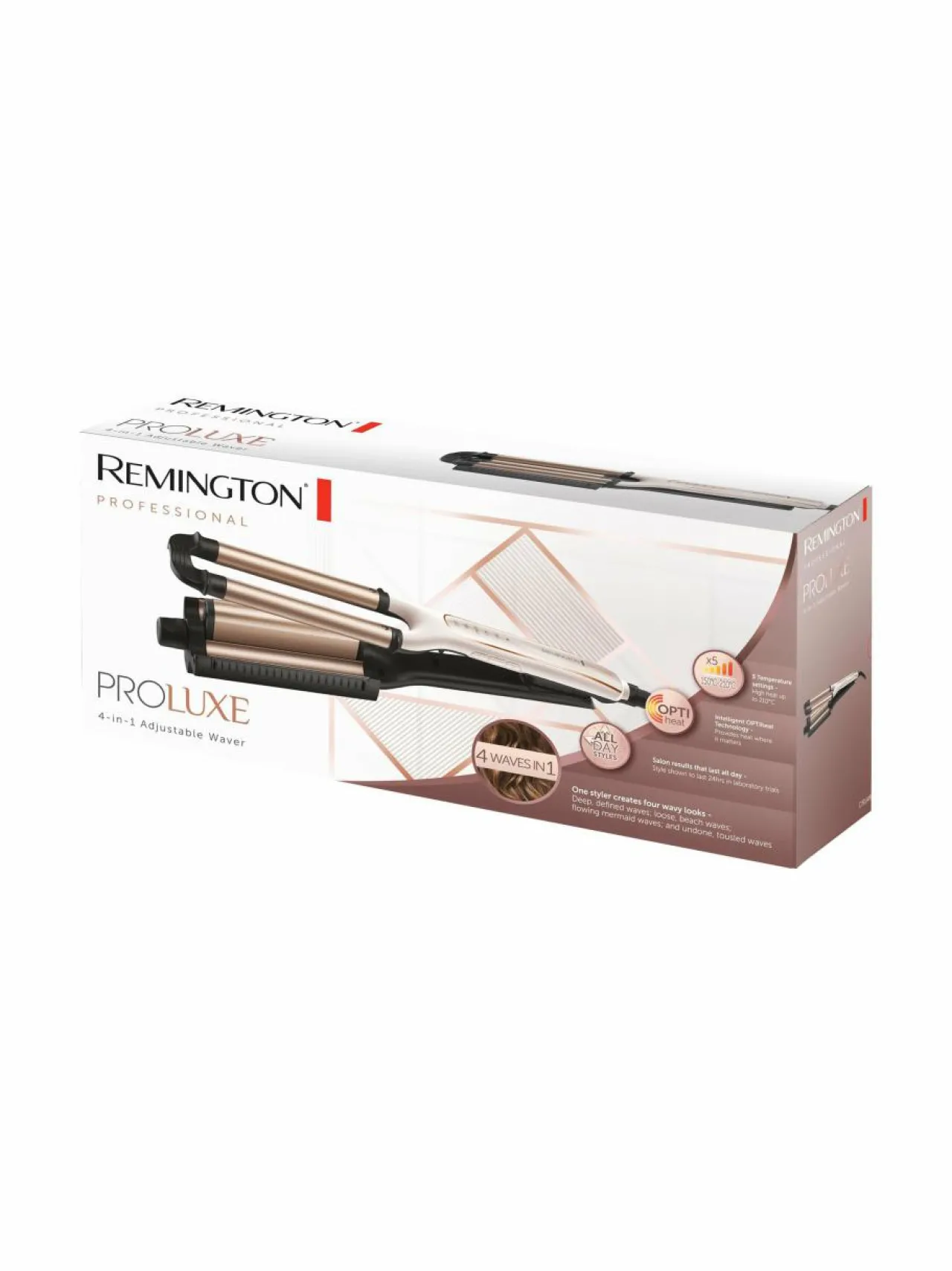 Hiustenhoitolaitteet|Hiustenhoito<Remington Proluxe 4in1 -lainerauta WHITE