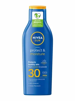 Aurinkotuotteet<NIVEA Protect & Moisture Sun Lotion SPF30 -aurinkosuojaemulsio